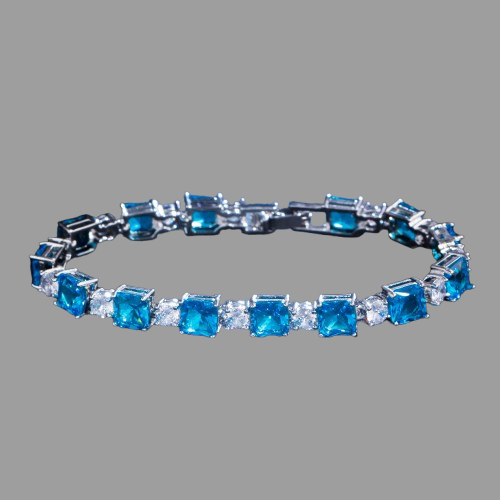 tennis bracelets(blue)